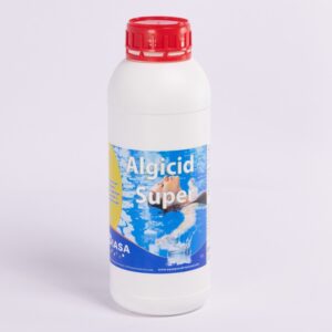 Koncentrovano sredstvo algicid super u pakovanjima od 1l 5l i 20l za uklanjanje algi u bazenu