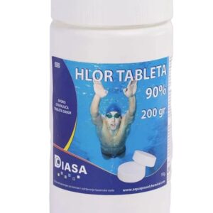 Sporotopive hlor tablete od 200 grama za dugotrajnu dezinfekciju bazena