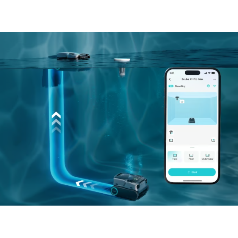 Robot Aiper - Scuba X1 Pro Max do 300 m2 (30m dužine) - Image 4