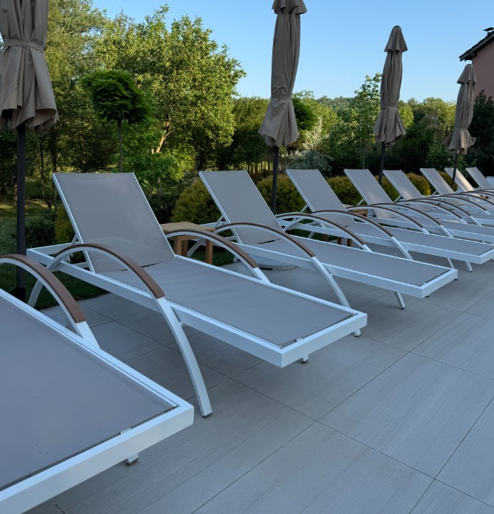 Nero aluminijumska ležaljka 195 x 65 x 30 cm - Image 3