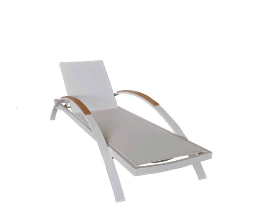 Nero aluminijumska ležaljka 195 x 65 x 30 cm